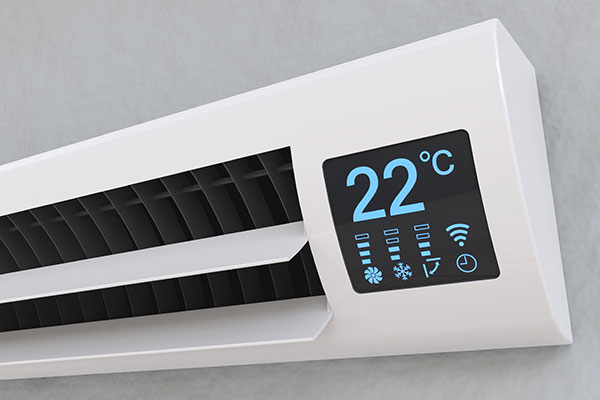 interface de commandes chauffage climatisation